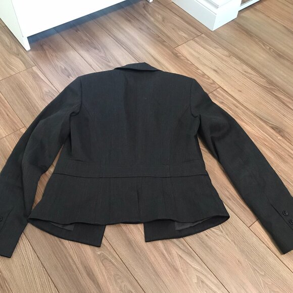 TEENFLO TF Dark Grey Women's Blazer Jacket US Size 6 - Picture 3 of 8